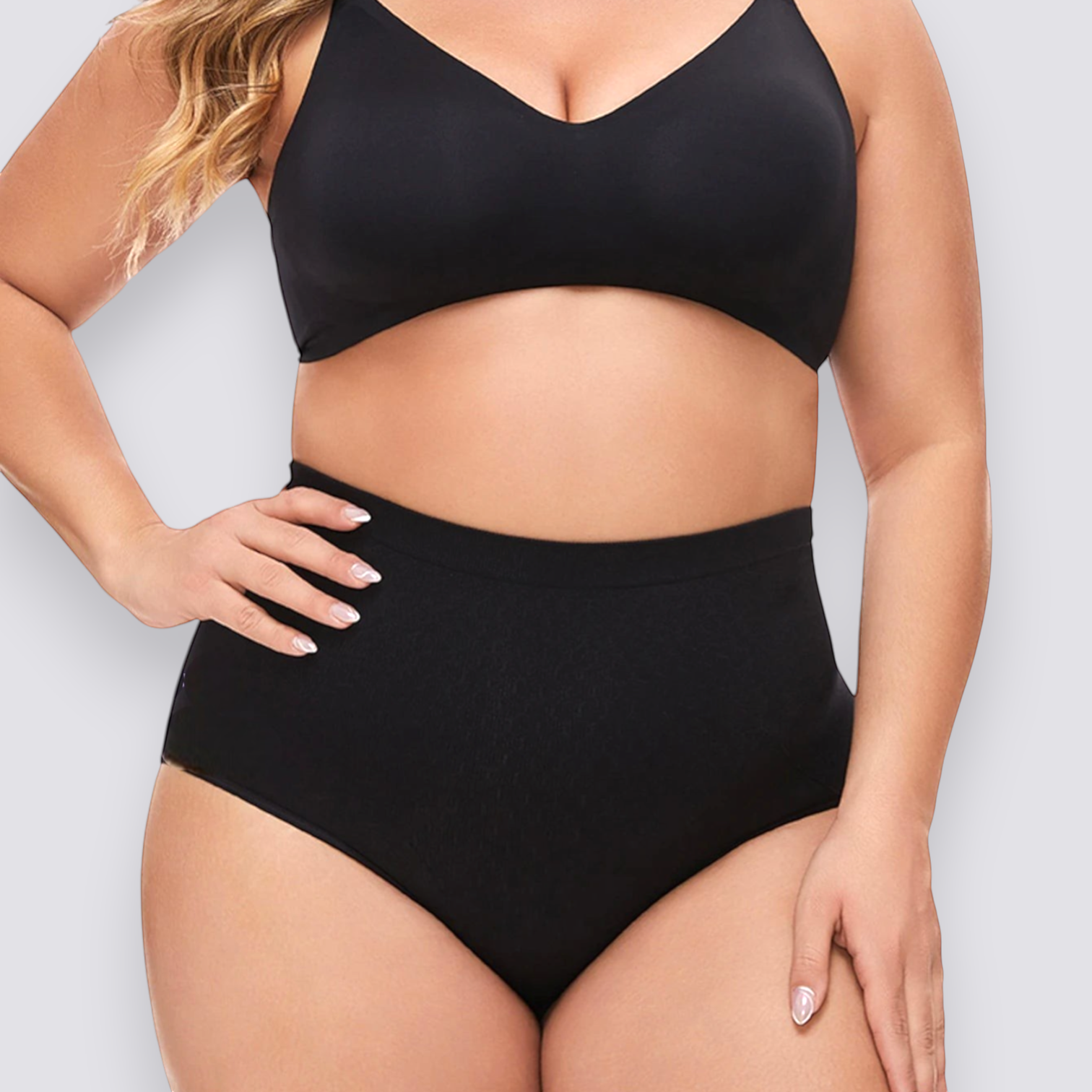 Plus Size High Waist Shapewear Bottoms