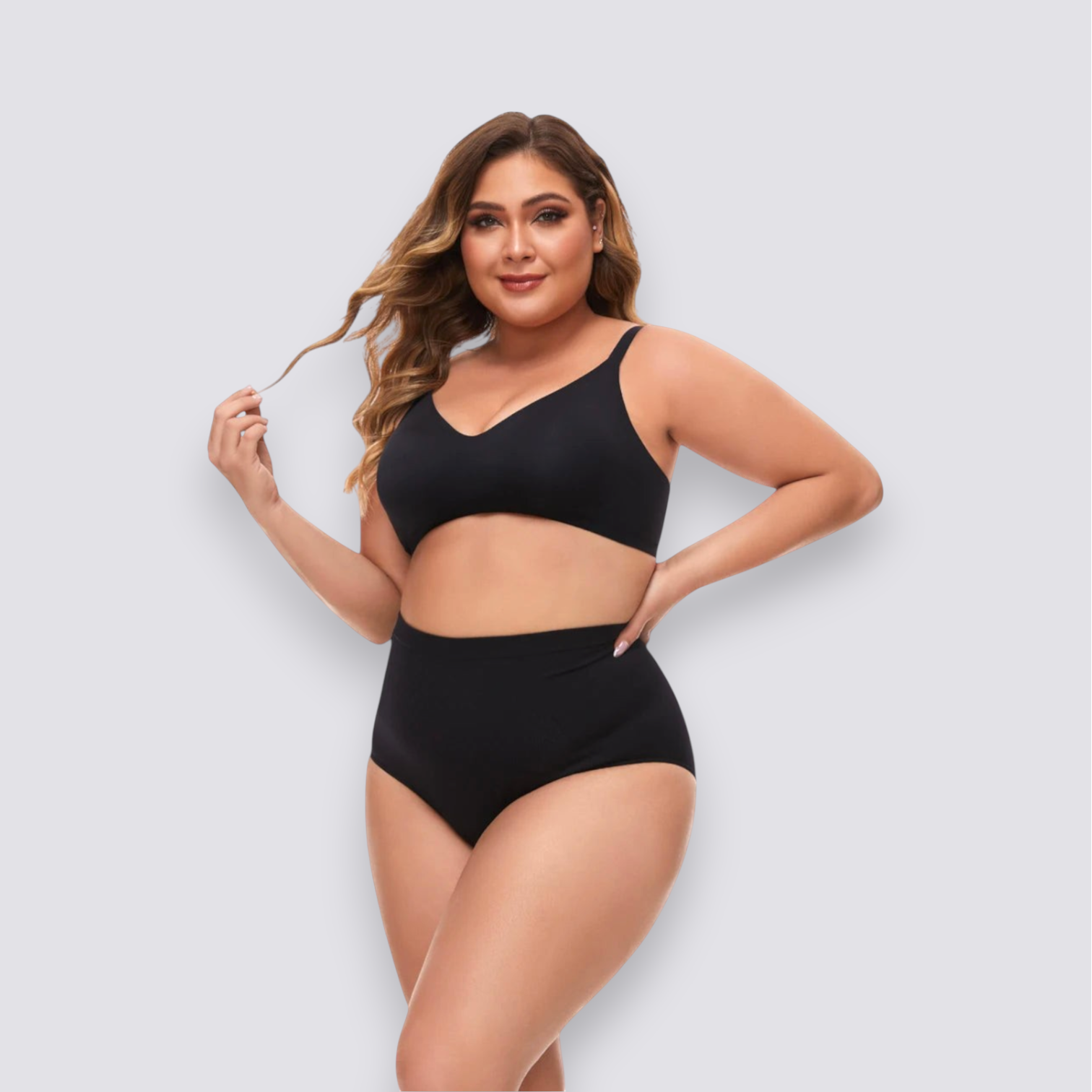 Plus Size High Waist Shapewear Bottoms