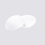 Celviroa removable beige bra pads made of nylon and spandex for shapewear.