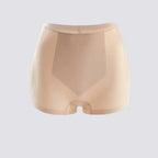 Celviroa high waist seamless body shaping panties in nude, made from nylon and spandex blend with medium compression and a wide waistband.