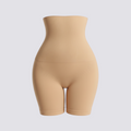 Celviroa high-waist control panties in nude, made from a nylon and spandex blend with medium compression for tummy and waist sculpting.