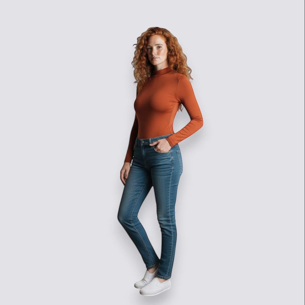 SmoothFit Zip Bodysuit