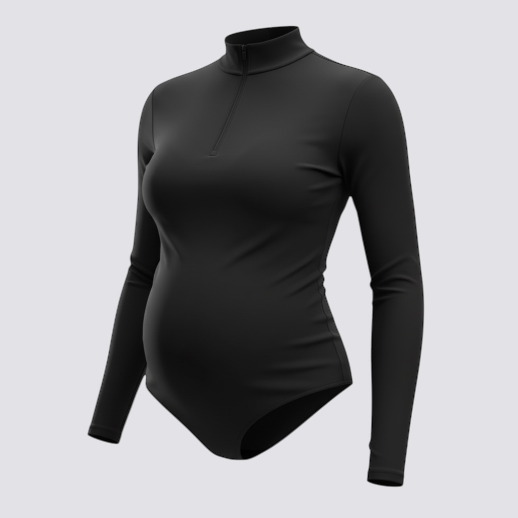 SmoothFit Zip Bodysuit