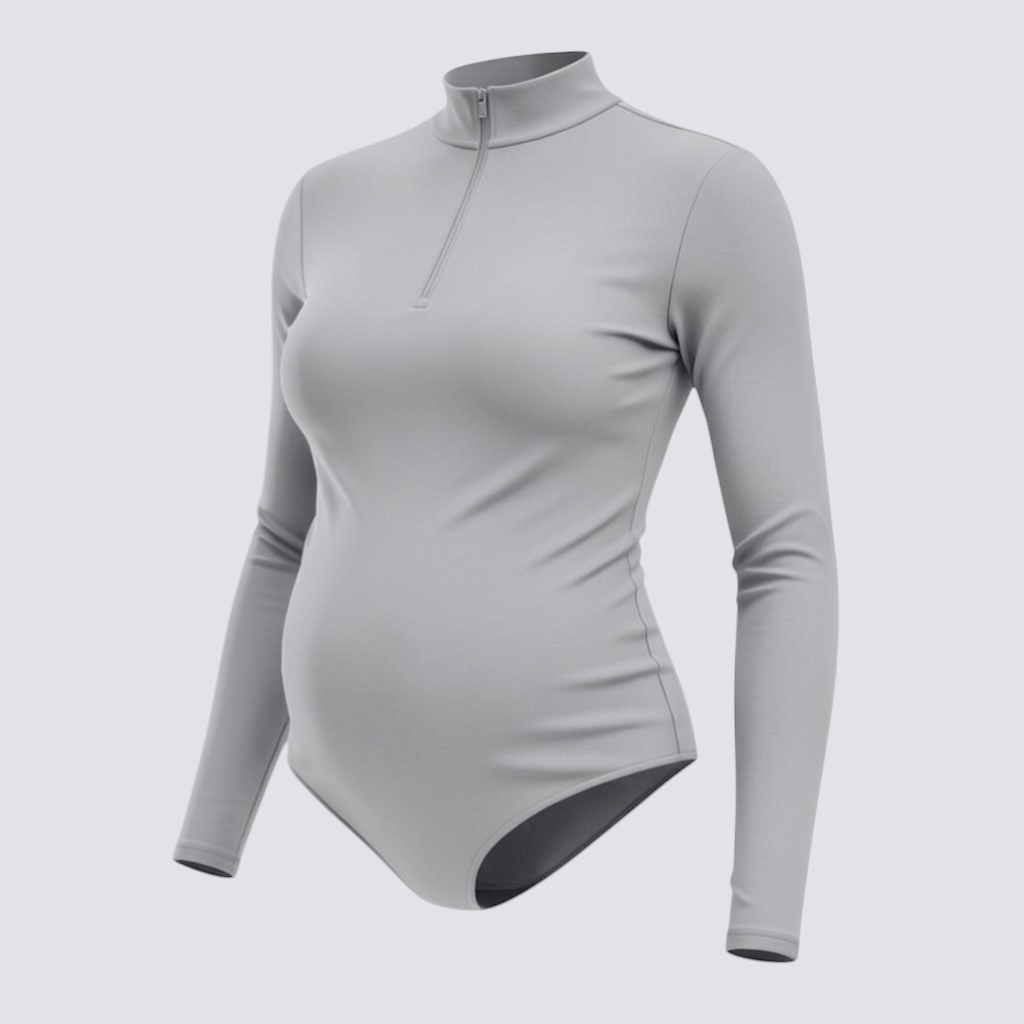 SmoothFit Zip Bodysuit